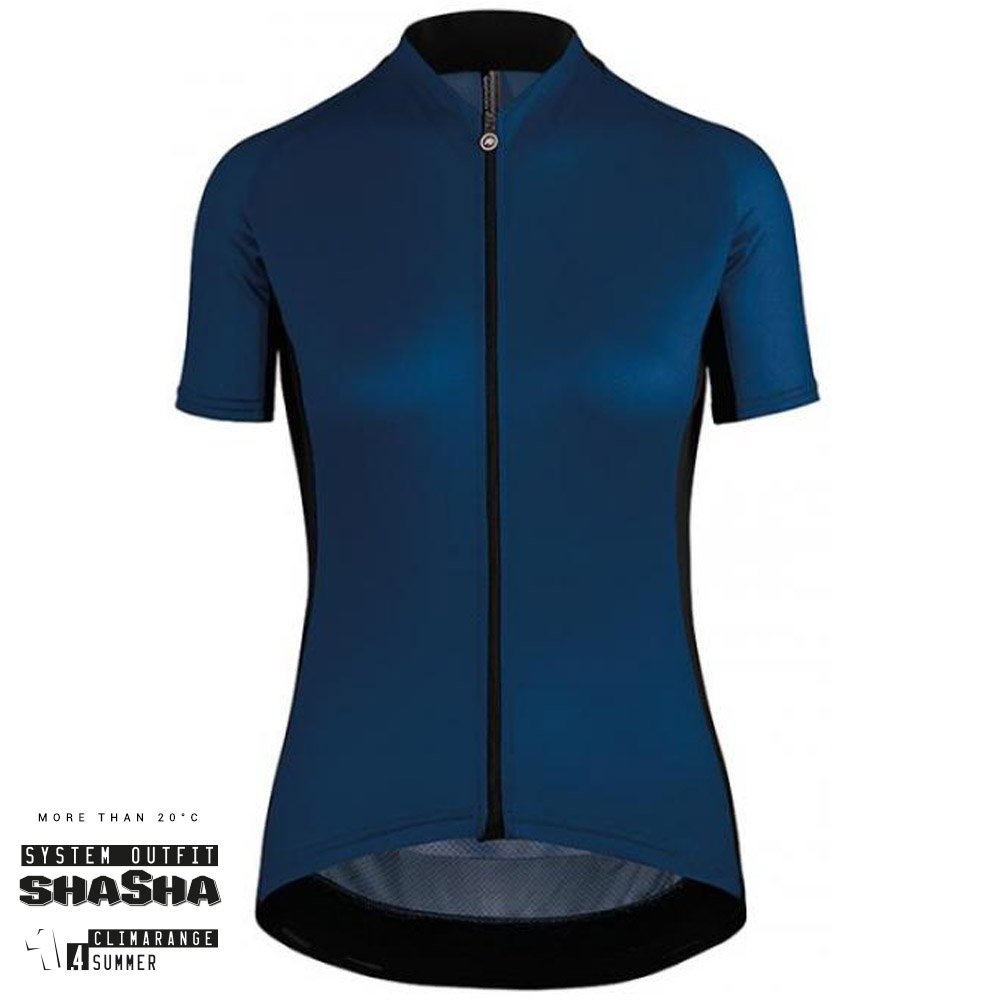 Assos Assos Dame Cykeltrøje Uma Gt Short Sleeve Jersey, Blå Beklædning > Cykeltrøjer > Cykeltrøjer Dame