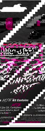 Muc-Off Co2 Pumpe + 2X25G Patron - Mtb Inflator Kit Tilbehør > Cykelpumper > Co2 Pumper & Patroner
