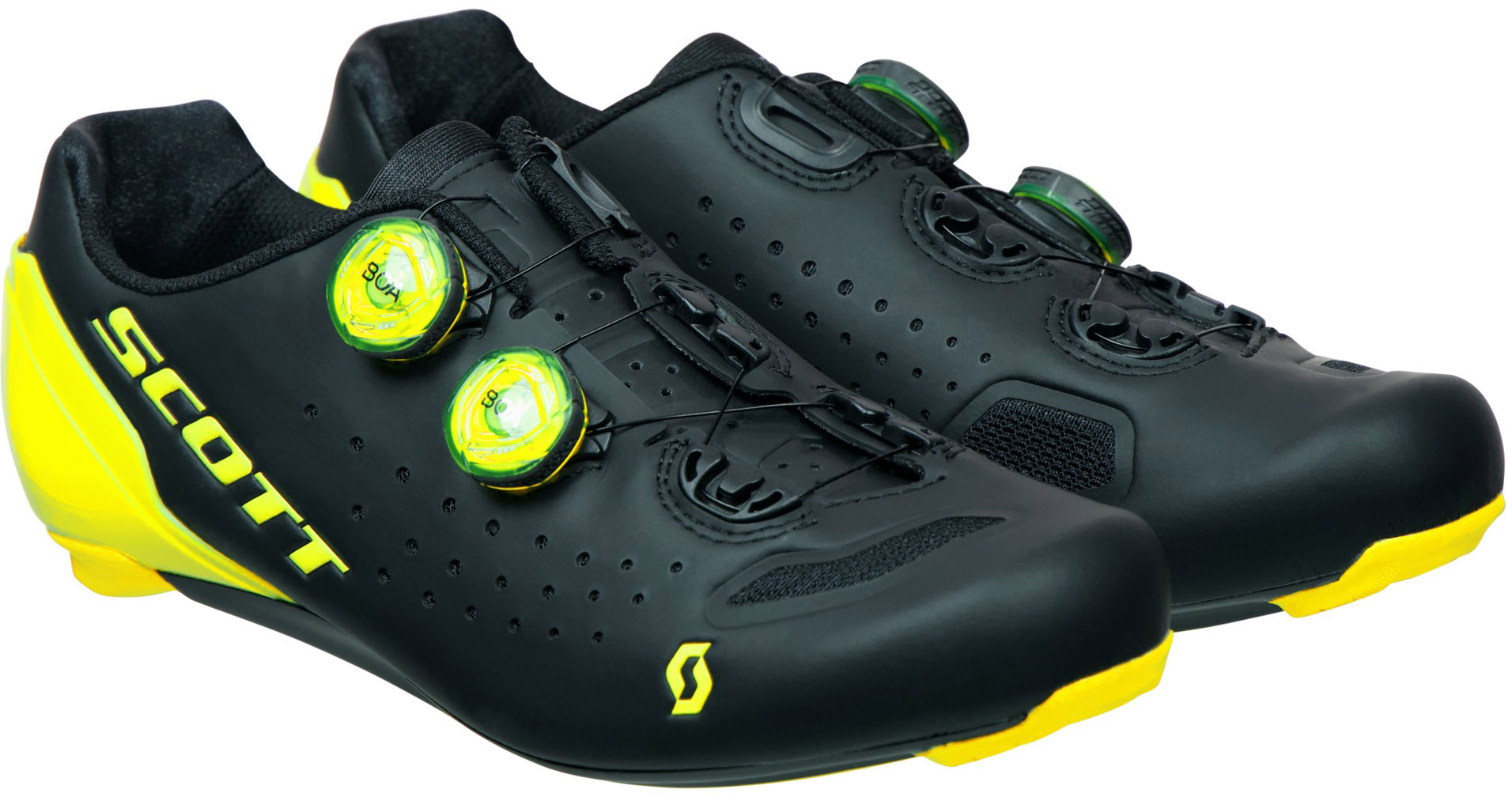 Scott Road Rc Cykelsko - Sort/Gul Andet