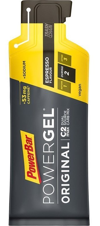 Powerbar Powergel - Espresso Tilbehør > Energiprodukter > Energigel