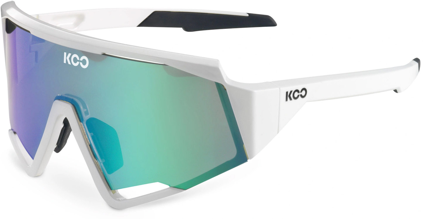 Koo Spectro Cykelbriller - Hvid/Grøn