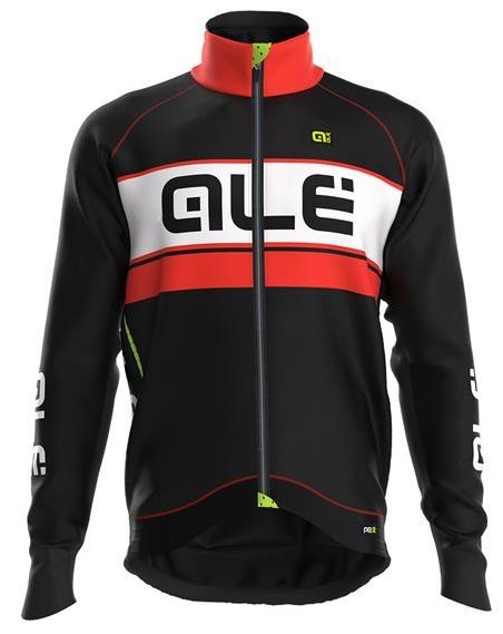 Alé Prr Graphics Vinterjakke, Sort/Rød