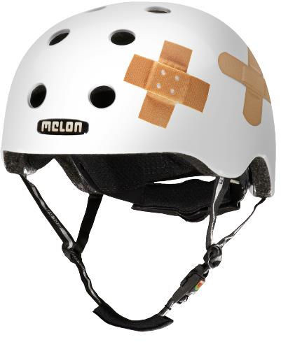 Melon Helmets Melon Plastered White Cykelhjelm (Xxs-S / 46Cm-52Cm) Black Friday
