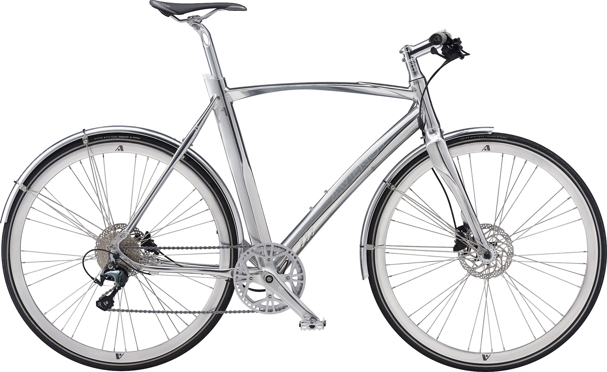 Avenue Avenue Airbase Metal Gent 10G 2021 - Sølv Cykler > Herrecykler