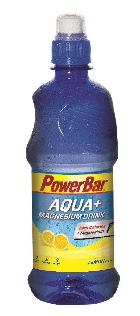Powerbar Powerbar Aqua+ Magnesium - Lemon 500Ml Tilbehør > Energiprodukter > Energipulver