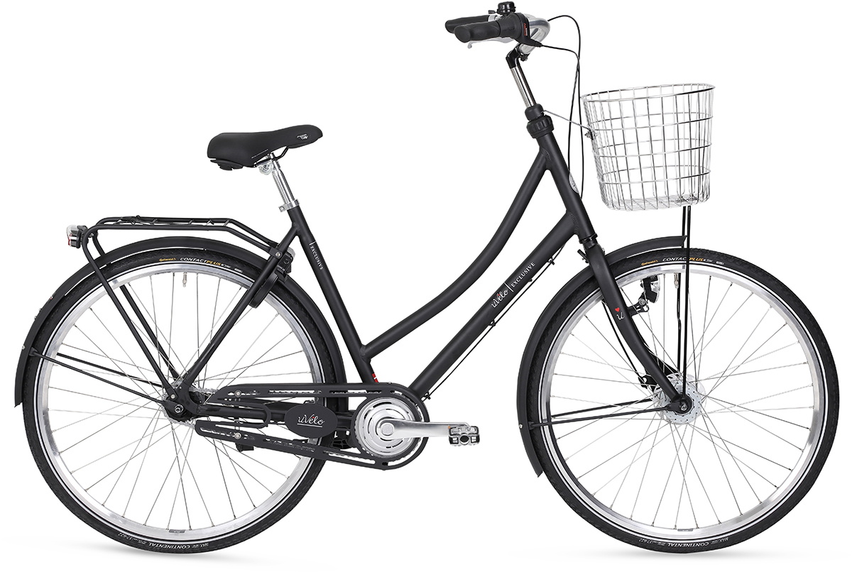 UvéLo Uvélo Exclusive 7G Dame 2021 - Mat Sort Tilbud