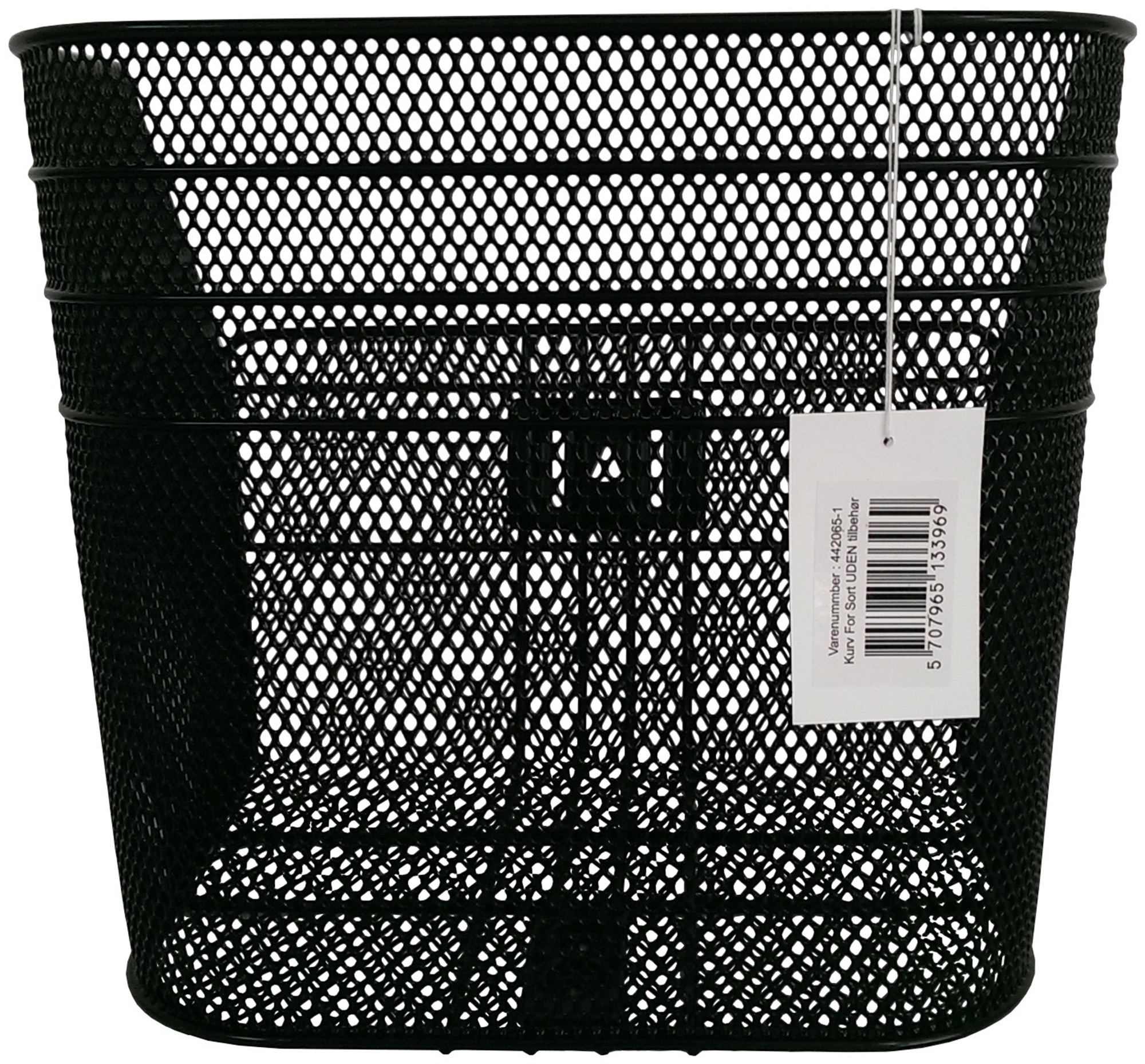 Bikepartner Kurv For Sort L36 X B31 X H30Cm U. Tilbehør Black Friday