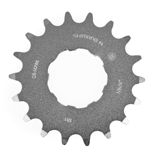 Shimano Shimano Kassette Cs-Mx66 - Enkelt Tandhjul, 18T Reservedele > Kassette / Krans / Tandhjul