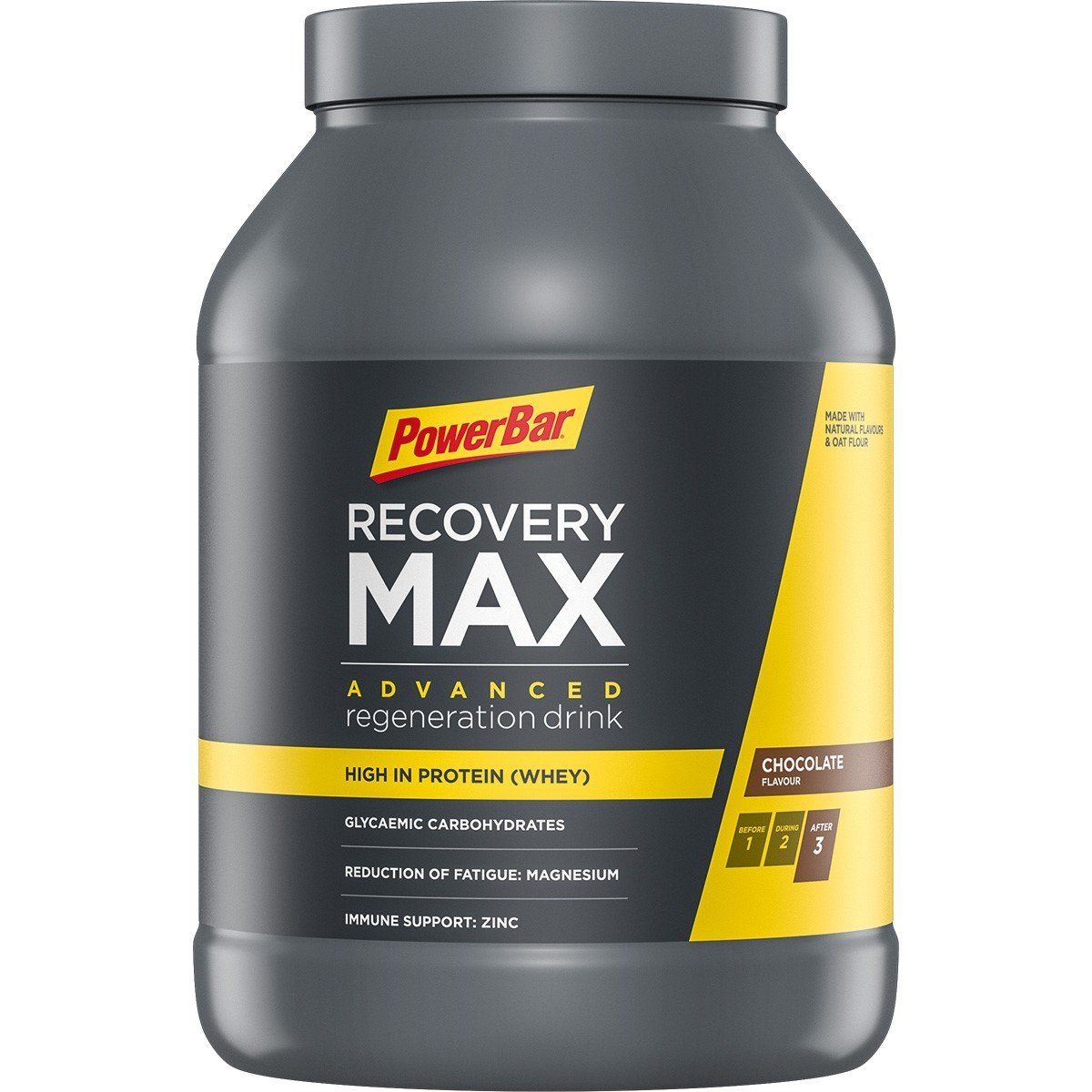 Powerbar Recovery Max - Chocolate - 1144G Tilbehør > Energiprodukter > Energipulver