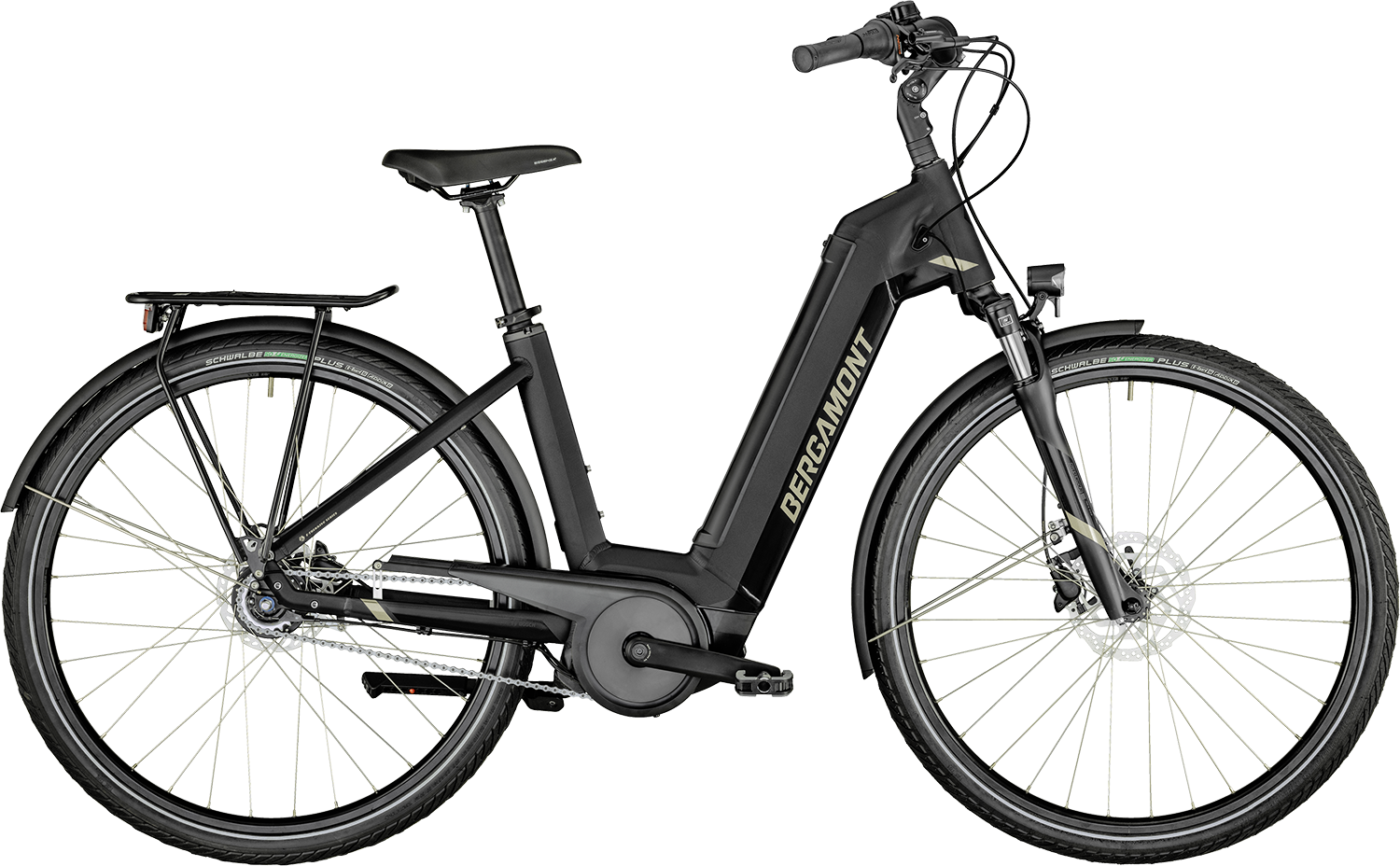 Bergamont Bergamont E-Horizon N8 Cb 500 Wave 2021 - Sort Cykler > Elcykler