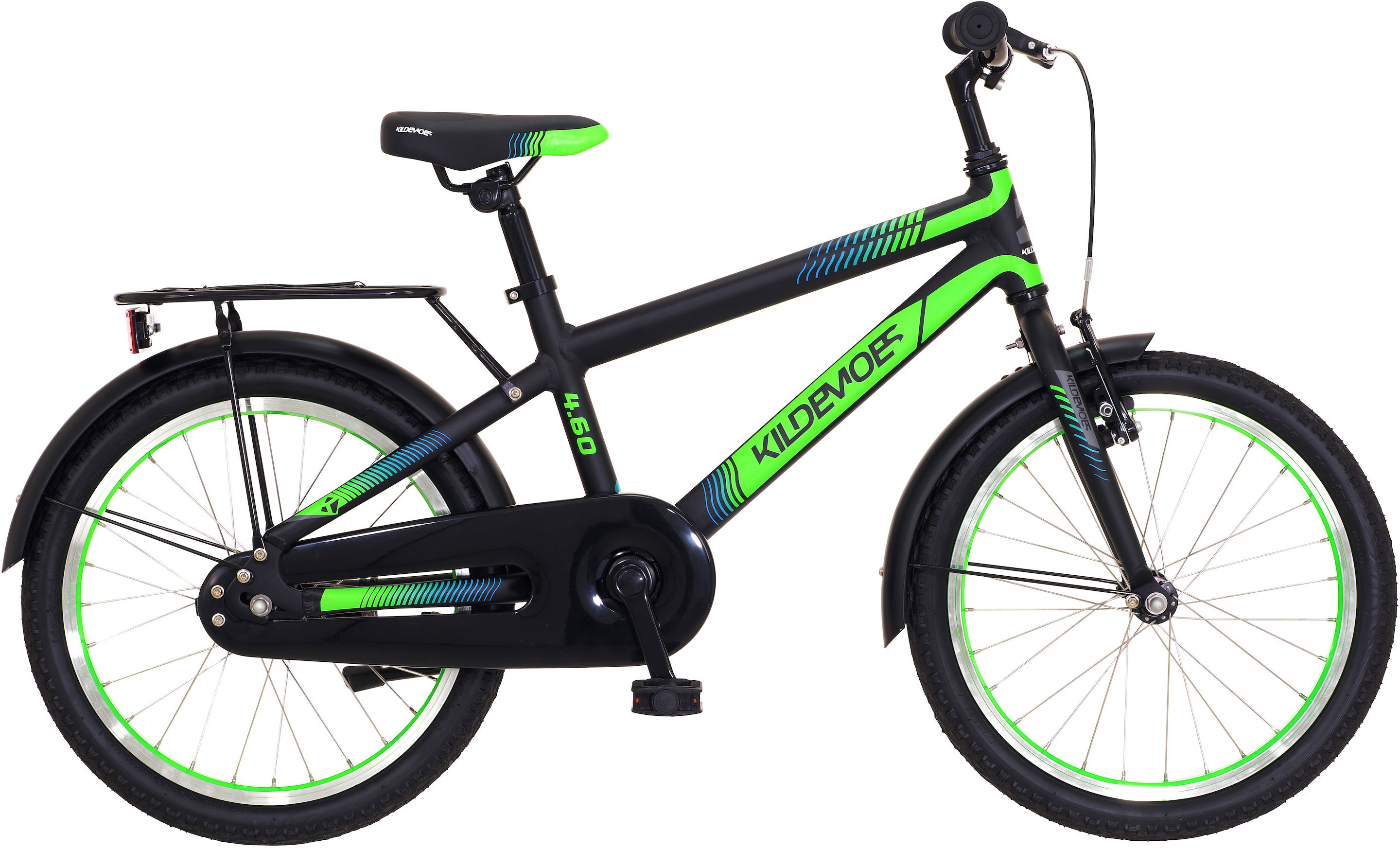 Kildemoes Bikerz 18" Dreng 2021 - Sort/Grøn