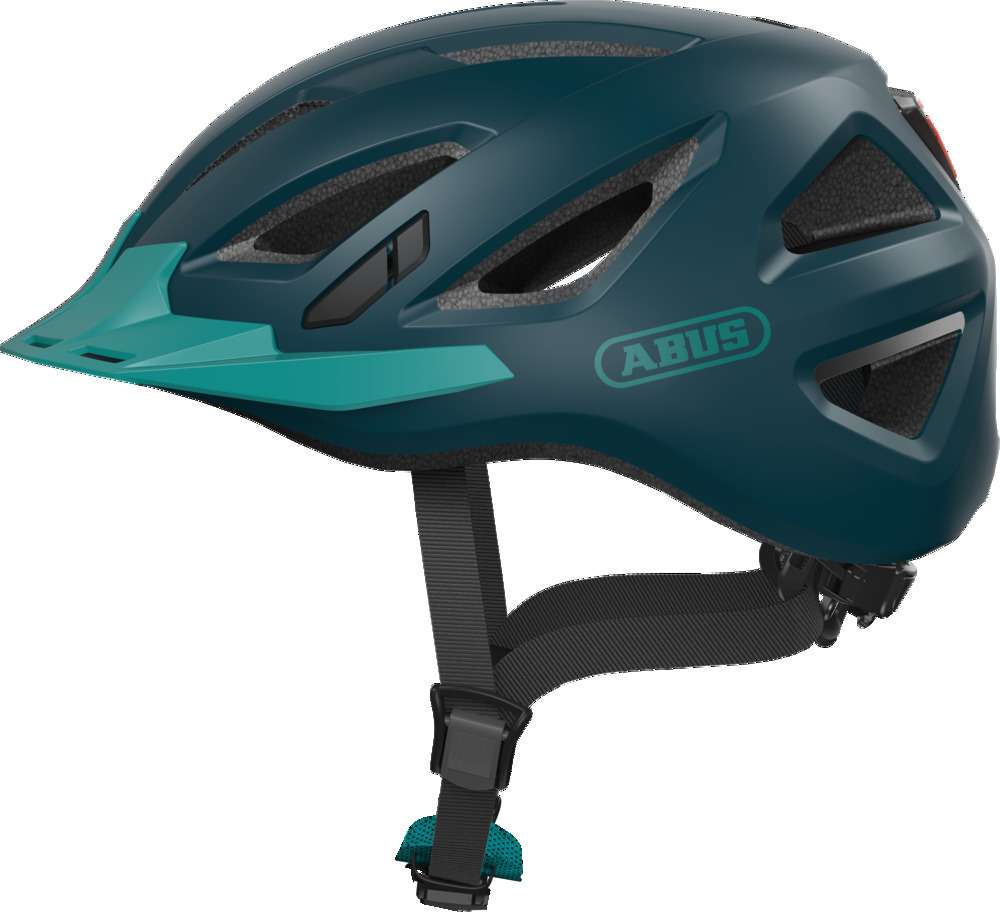 Abus Urban-I 3.0 M. Led - Grøn Beklædning > Cykelhjelme
