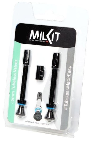 Milkit Milkit Valve Pack 45Mm Tubeless Ventil Reservedele > Cykelventiler