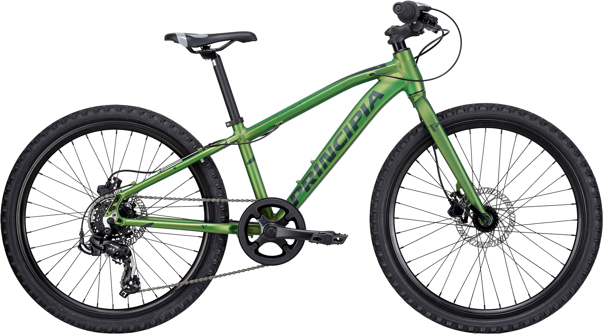 Principia Evoke A2.4 24" 7G 2021 - Grøn Cykler > Børnecykler
