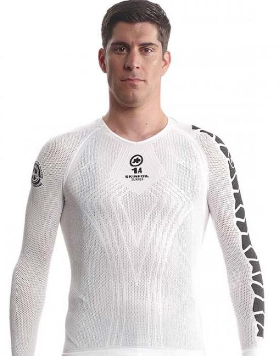 Assos Assos Undertrøje Ls.Skinfoil_Summer_Evo7 Beklædning > Baselayer / Undertøj