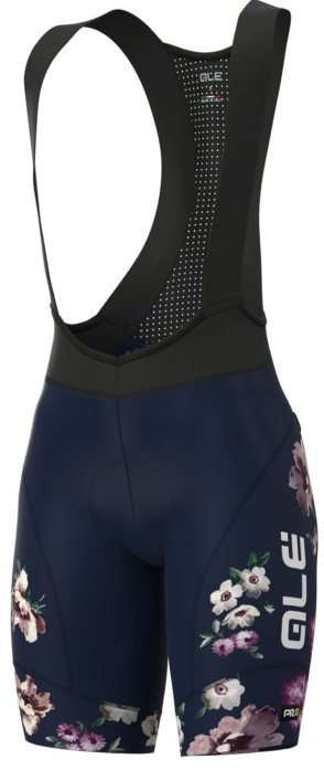 Alé Alé Bibshorts Woman Graphics Prr Fiori - Blå Beklædning > Cykelbukser