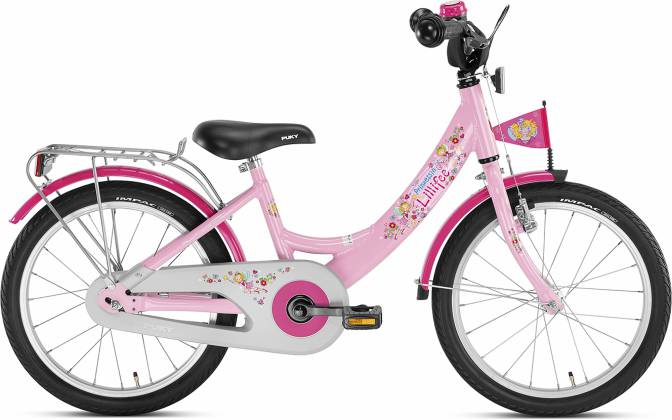 Puky Zl 18" Alu Pigecykel, Pink