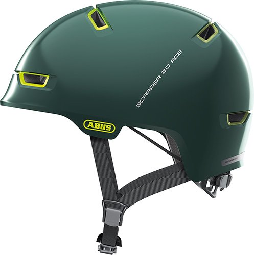 Abus Abus Scraper 3.0 Ace Cykelhjelm - Grøn Beklædning > Cykelhjelme