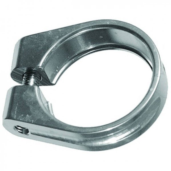 Con-Tec Sadelklampe Aluminium 31, 8Mm Sølv