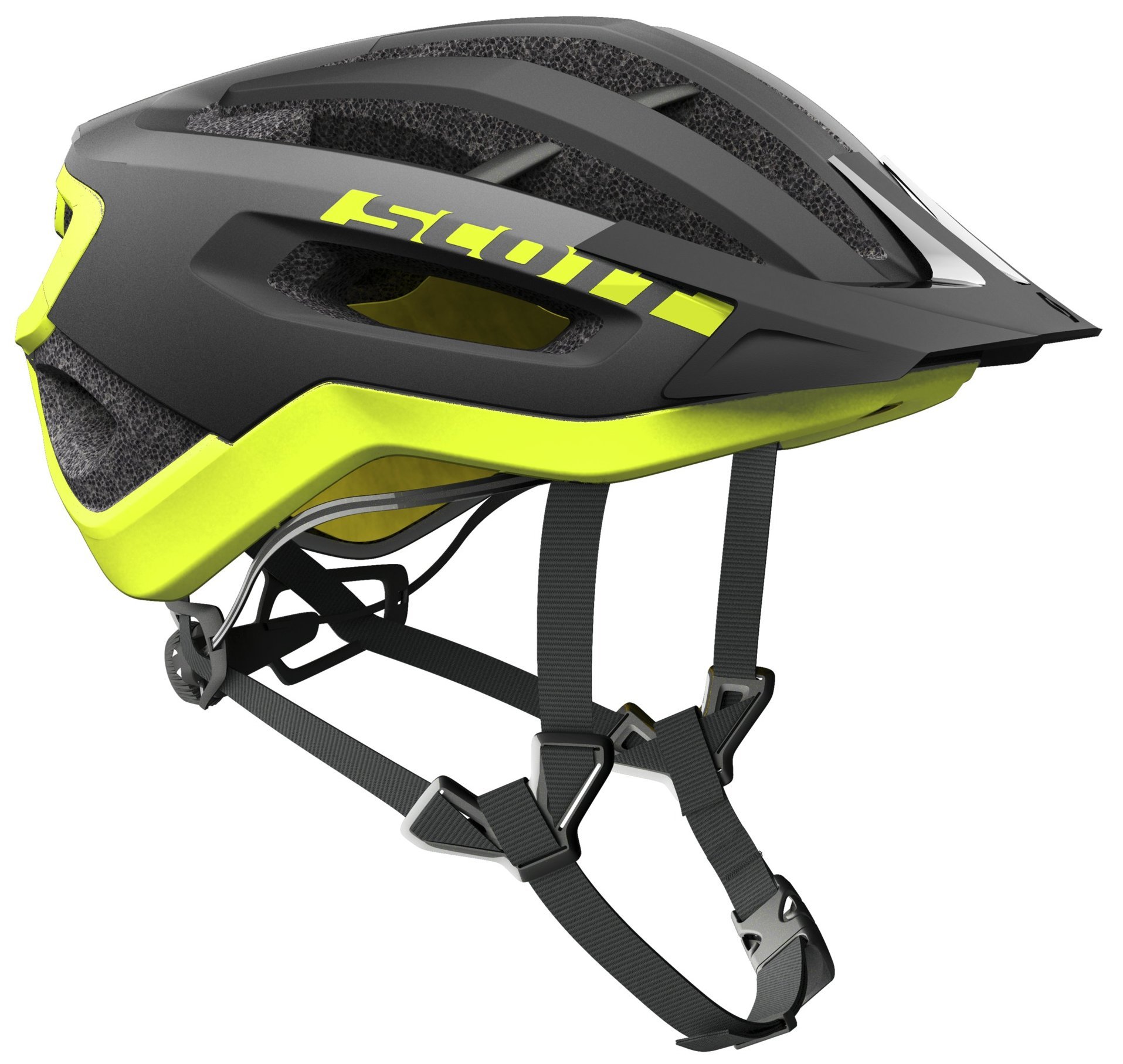Scott Scott Fuga Plus (Plus) Rev Black Yellow Beklædning > Cykelhjelme