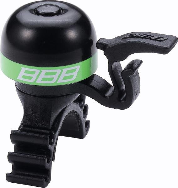 Bbb Ringeklokke Minifit Med Nem Montering! - Grøn Tilbehør > Ringeklokker