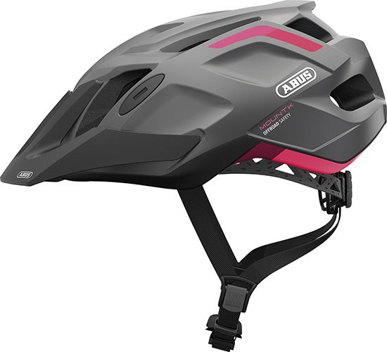 Abus Abus Mountk Hjelm - Fuchsia Pink Black Friday