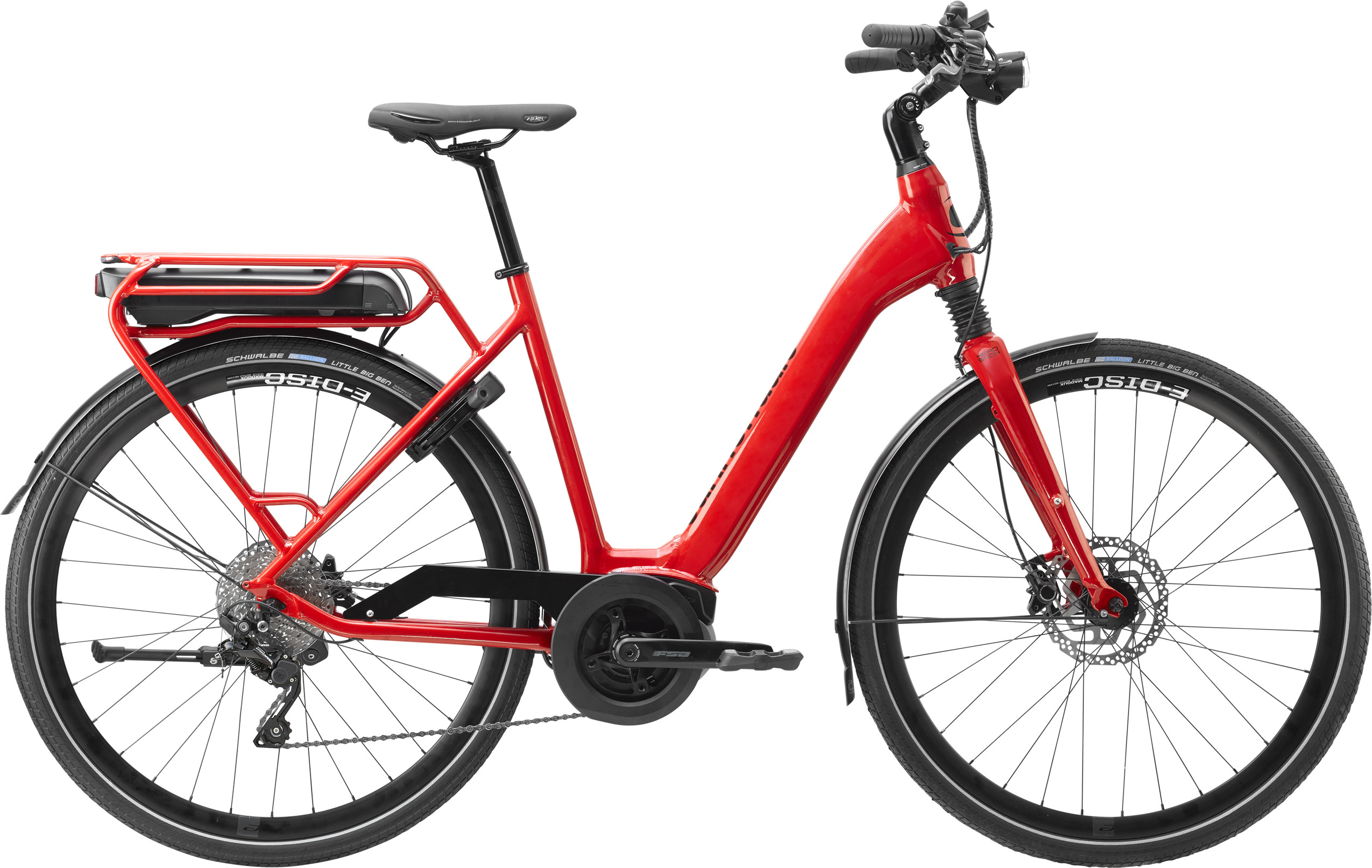 Cannondale Mavaro Active City 2021 - Rød