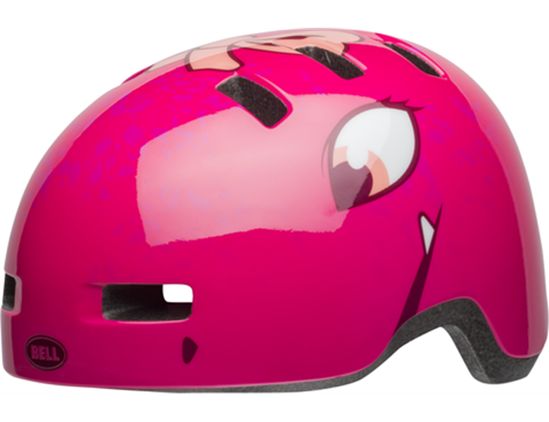 Bell Lil Ripper Barn - Pink Beklædning > Cykelhjelme