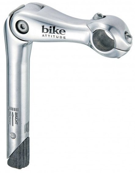 Bike Attitude Justerbar 180Mm Sølv Styrstamme, 25.4Mm X 110Mm