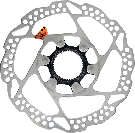 Shimano Shimano Rotor 160Mm Center Lock - Sm-Rt54 M/ Lock Ring Reservedele > Skivebremser