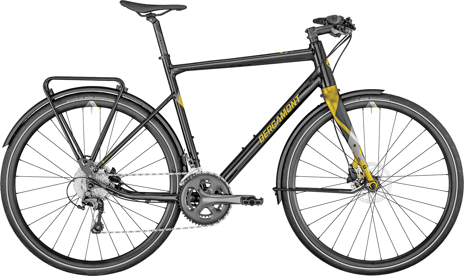 Bergamont Sweep 6 Eq 2022 - Sort/Grå Cykler > Herrecykler