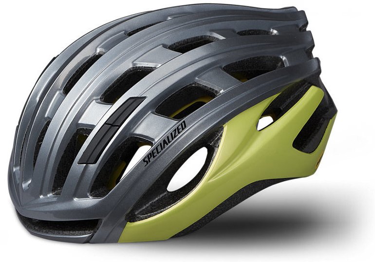 Specialized Propero 3 Mips Angi Cykelhjelm - Grå/Gul Beklædning > Cykelhjelme > Mips Cykelhjelme