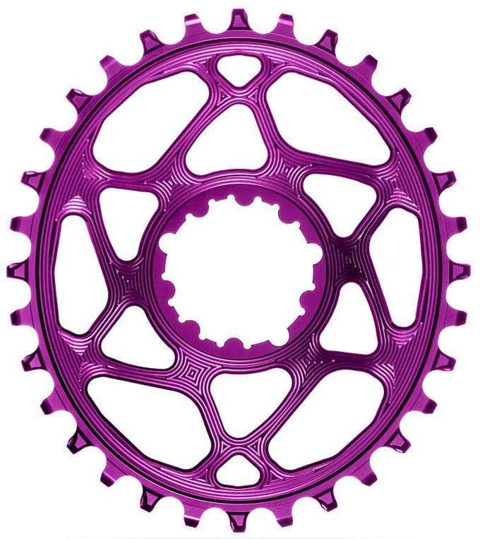Absoluteblack Absoluteblack Chainring Direct Mount Singlespeed 34T - Oval - Sram (Boost) - Lilla Reservedele > Klinger