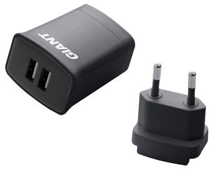 Giant Usb Oplader 2X2.1A Tilbehør > Cykelcomputer & Gps