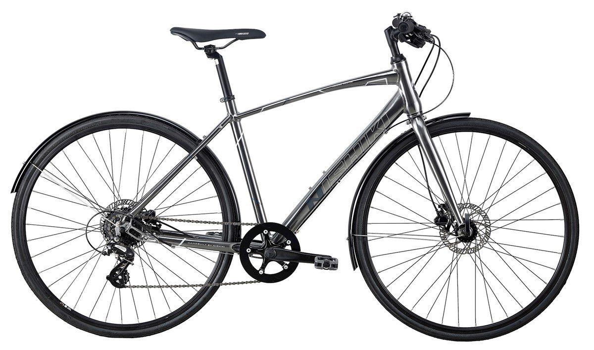 Nishiki Nishiki Touring Master Herre 8G Skivebremse 2020 - Sølv B2