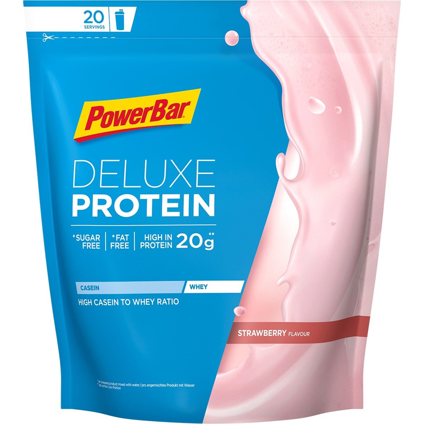 Powerbar Powerbar Protein Deluxe 80% - Protein Pulver - Strawberry 500G Black Friday