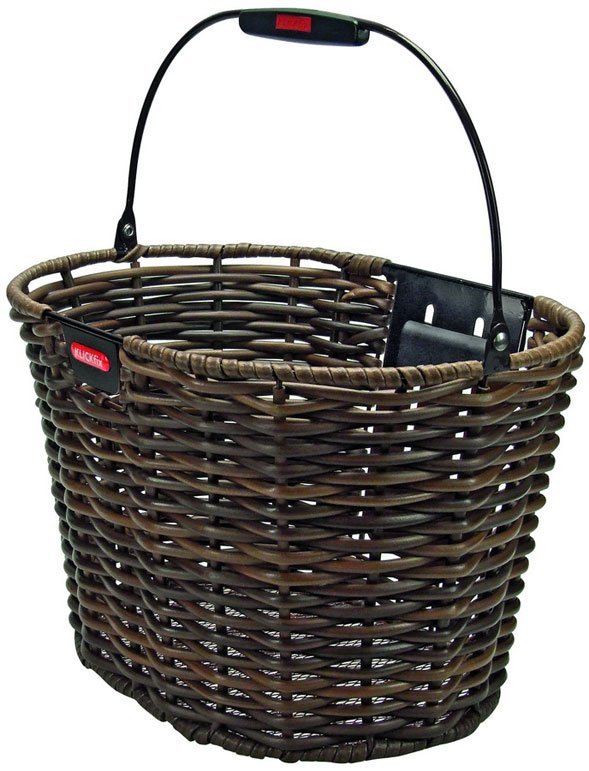 Klickfix Klickfix Structura Oval Retro Plast Pileflet Kurv 16L Brun Black Friday