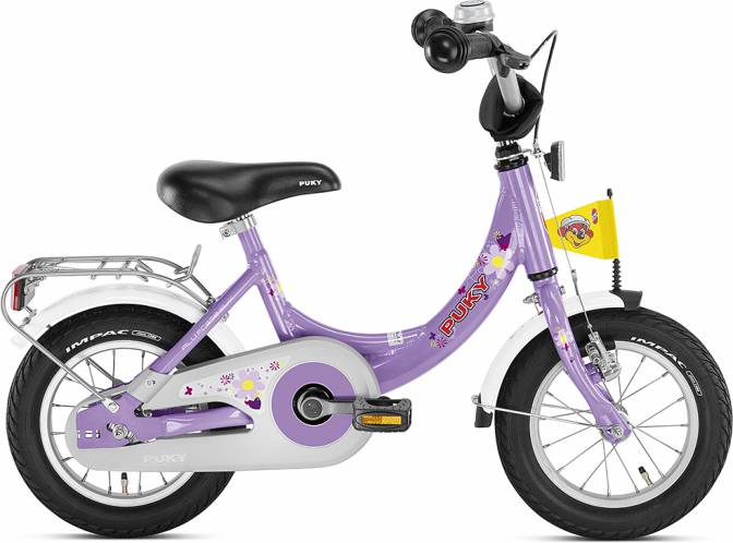 PUKY ZL 12" Alu Pigecykel, Lilla