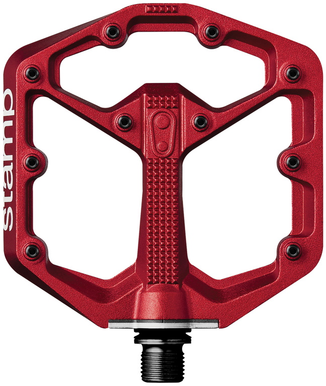 Crankbrothers Crankbrothers Pedal Stamp 7 - Rød Tilbehør > Pedaler & Klamper