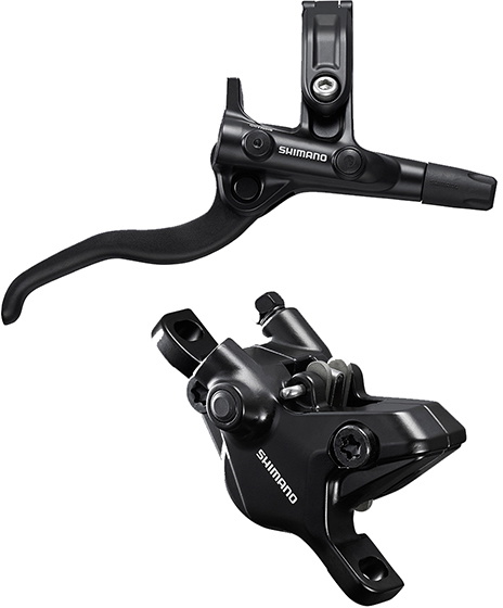 Shimano Shimano Db Sæt Bag - Bl-M4100 (R), Br-Mt410 (R) - Sort Reservedele > Bremser