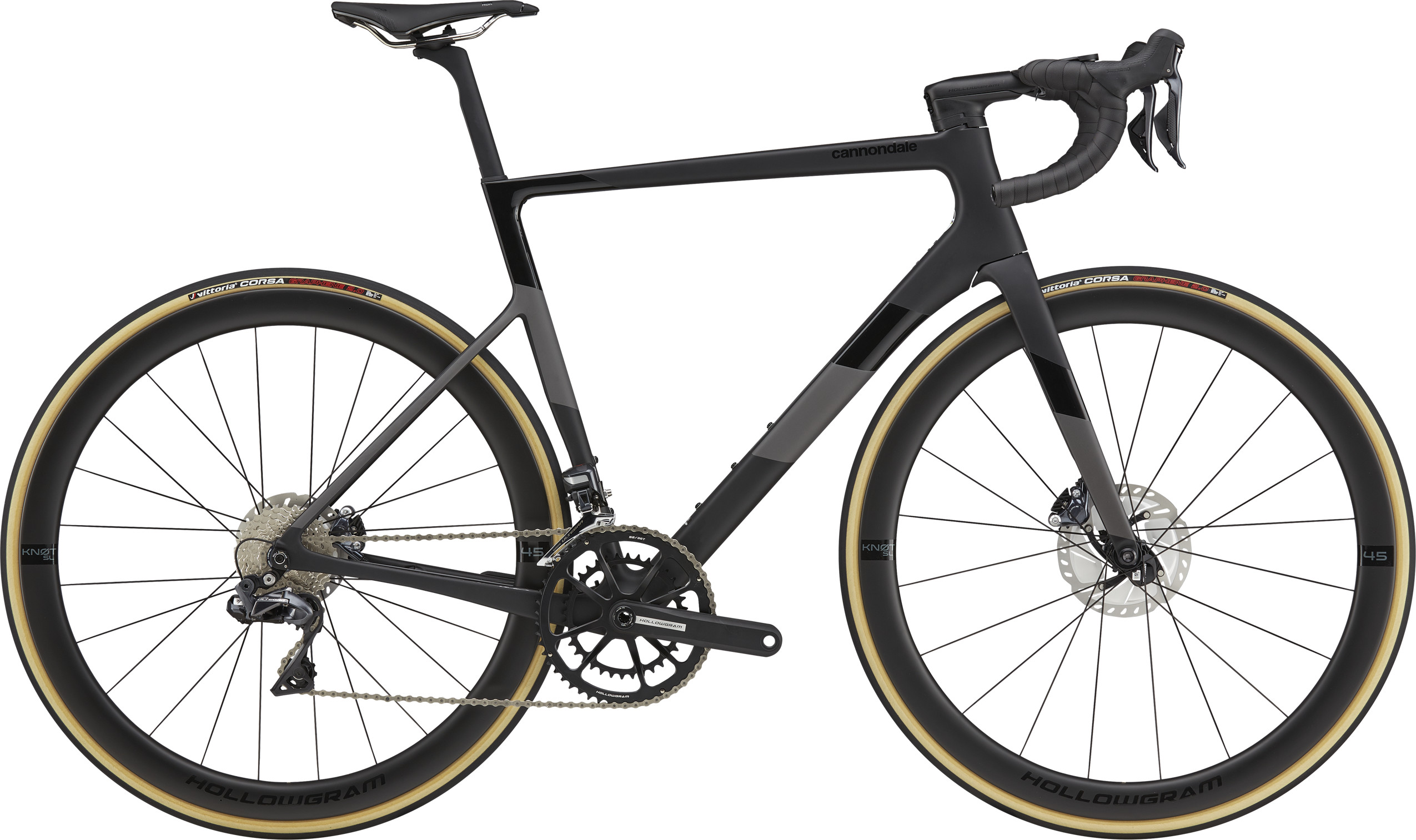 Cannondale Cannondale Supersix Evo Himod Disc Ultegra Di2 2021 - Grå/Sort Cykler > Racercykler