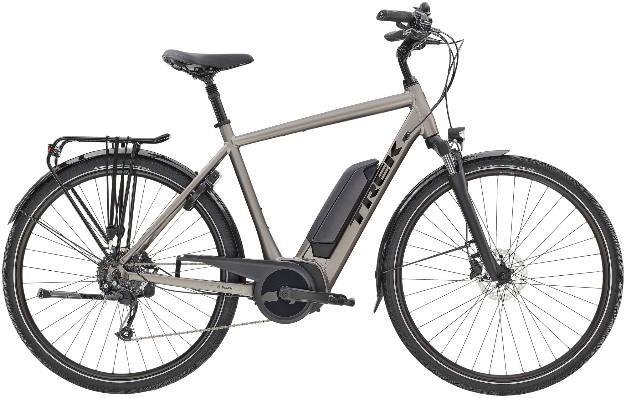 Trek Trek Verve+ 2 Herre 2021 - Grå Cykler > Elcykler