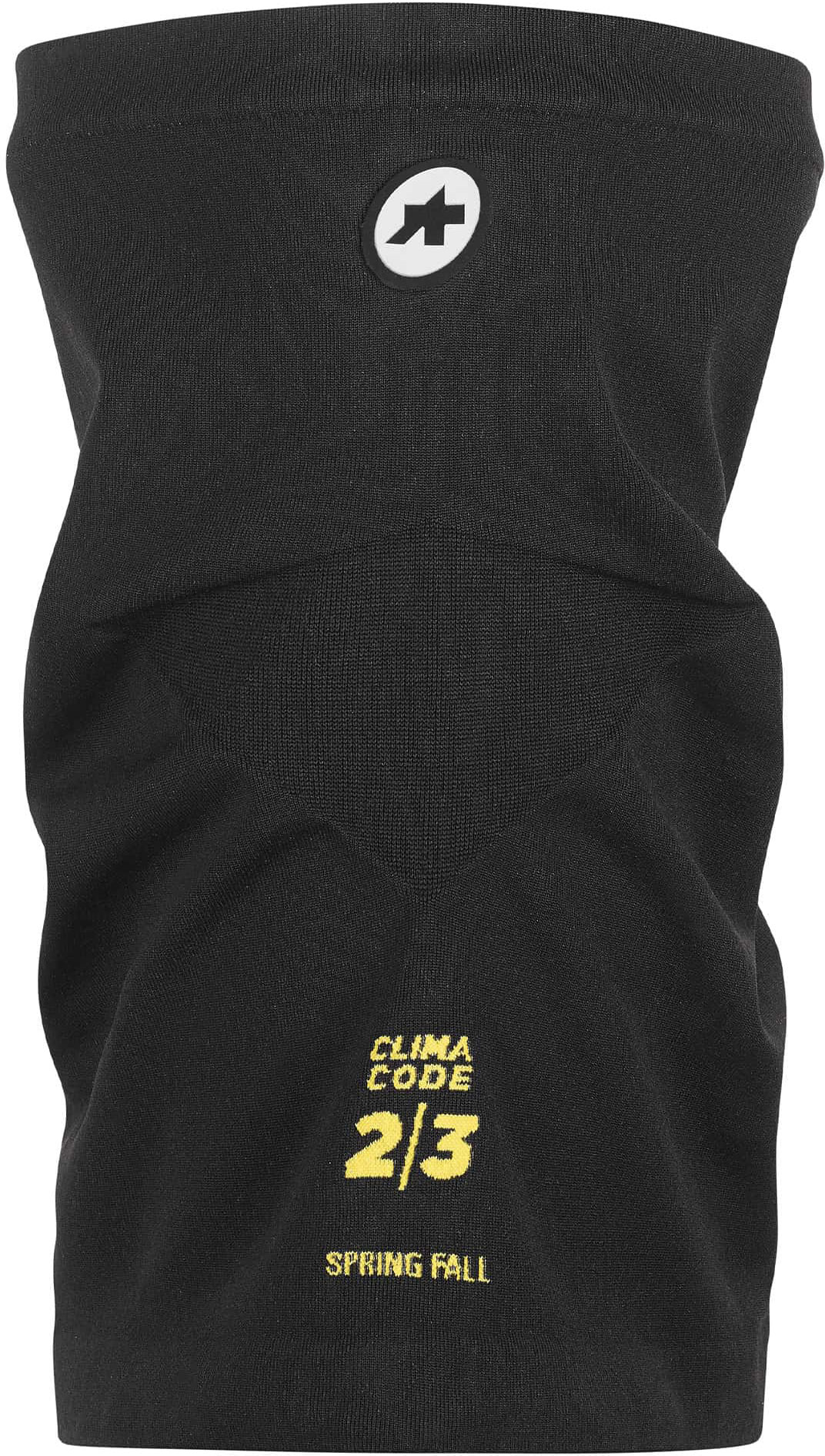 Assos Assosoires Spring Fall Neck Foil - Sort Beklædning > Halsedisser