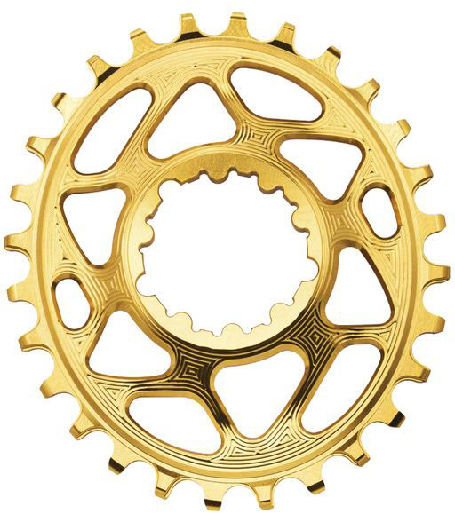 Absoluteblack Chainring Direct Mount Singlespeed 32T - Oval - Shimano - Guld