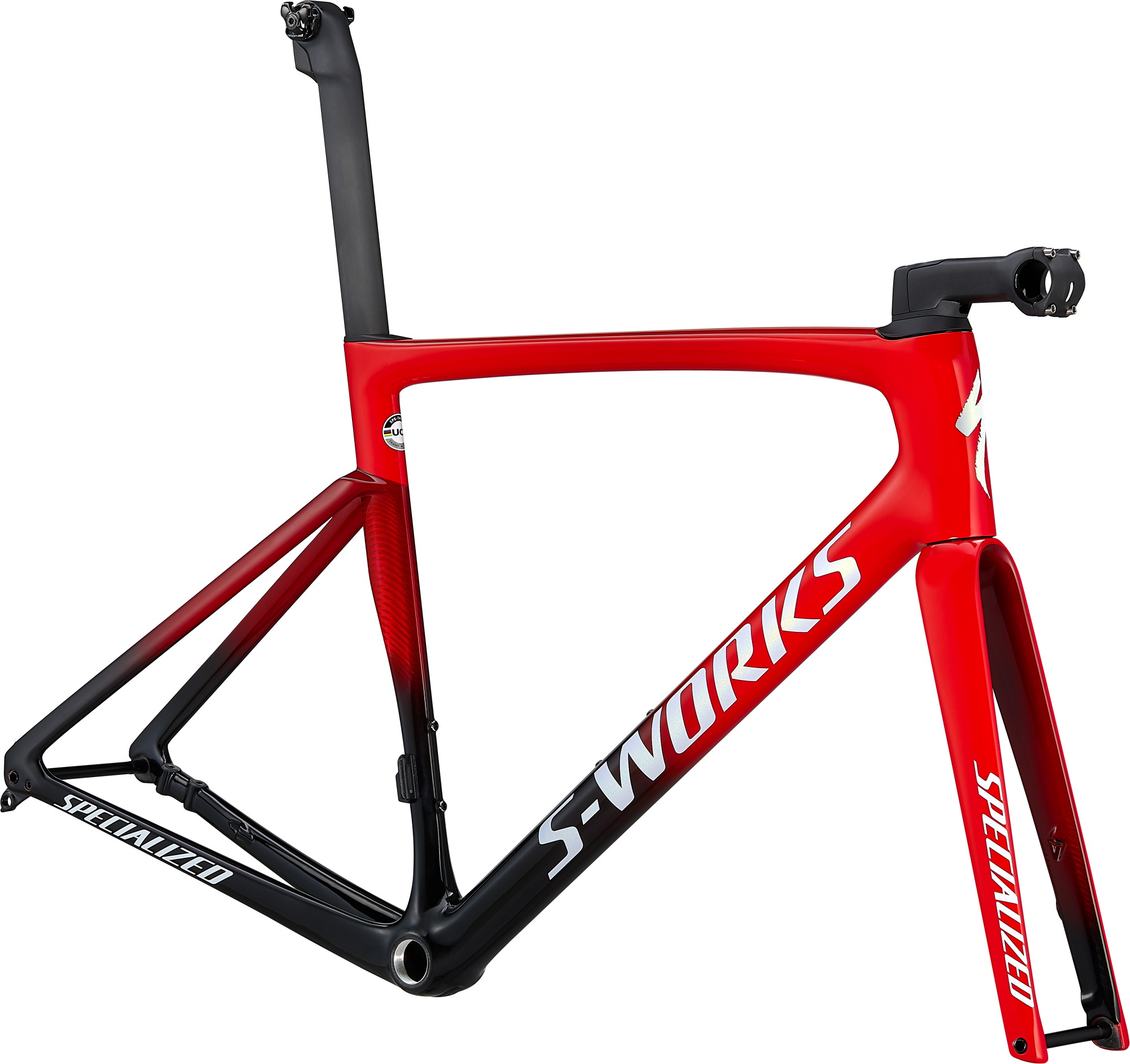 Specialized S-Works Tarmac Sl7 Rammesæt 2021 - Sort/Rød