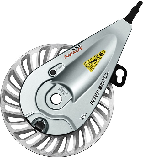 Shimano Shimano Rollerbremse Front - Br-C6000 Nexus M/3.5Mm Locknut Reservedele > Bremser