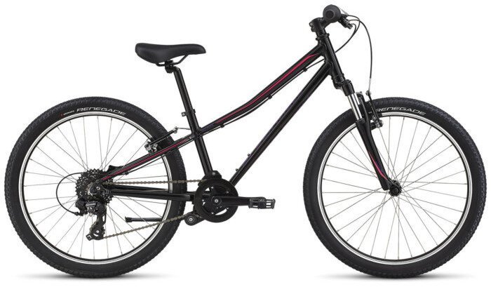 Specialized Hotrock 24" 2019 - Sort/Rød Cykler > Børnecykler