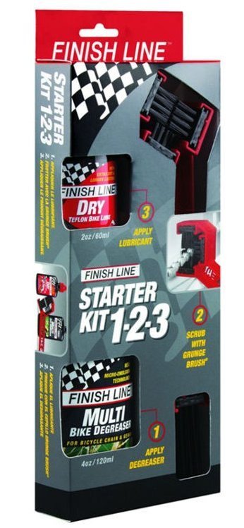 Finish Line Rensebørste Kit- The Grunge Brush + Clean/Olie