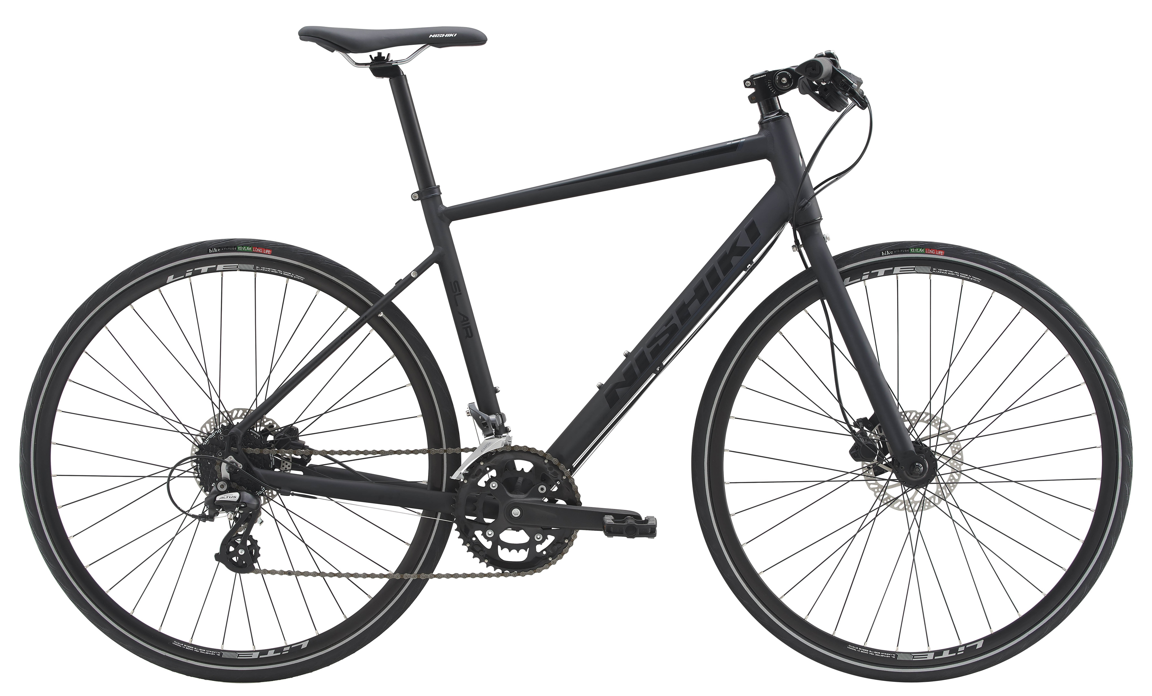 Nishiki Race Sl Air Disc 16G Herre 2020 - Sort