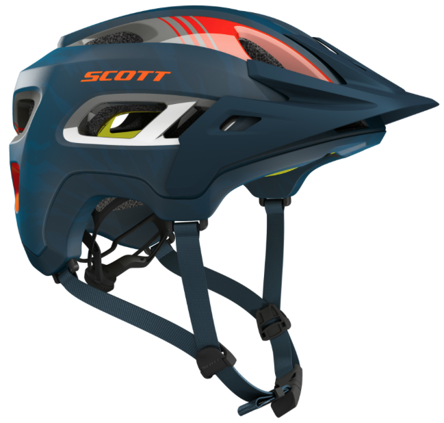 Scott Stego Mips Mtb Hjelm Blue/Orange